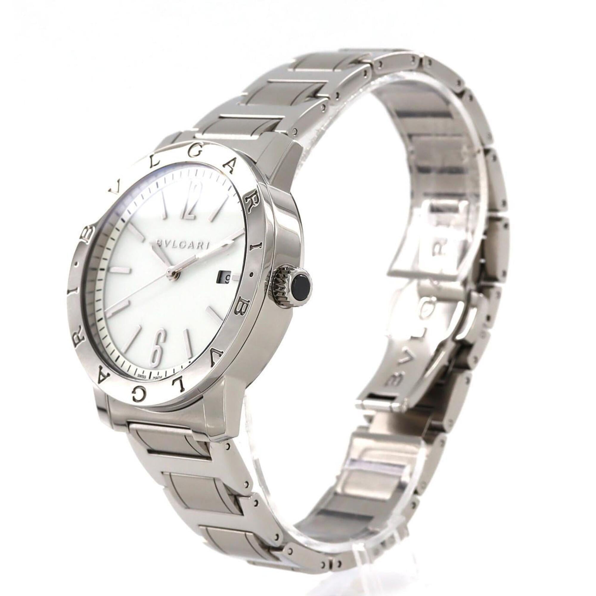 Bulgari BB41S BB41WSSD Stainless Steel Automatic Watch — Very Good