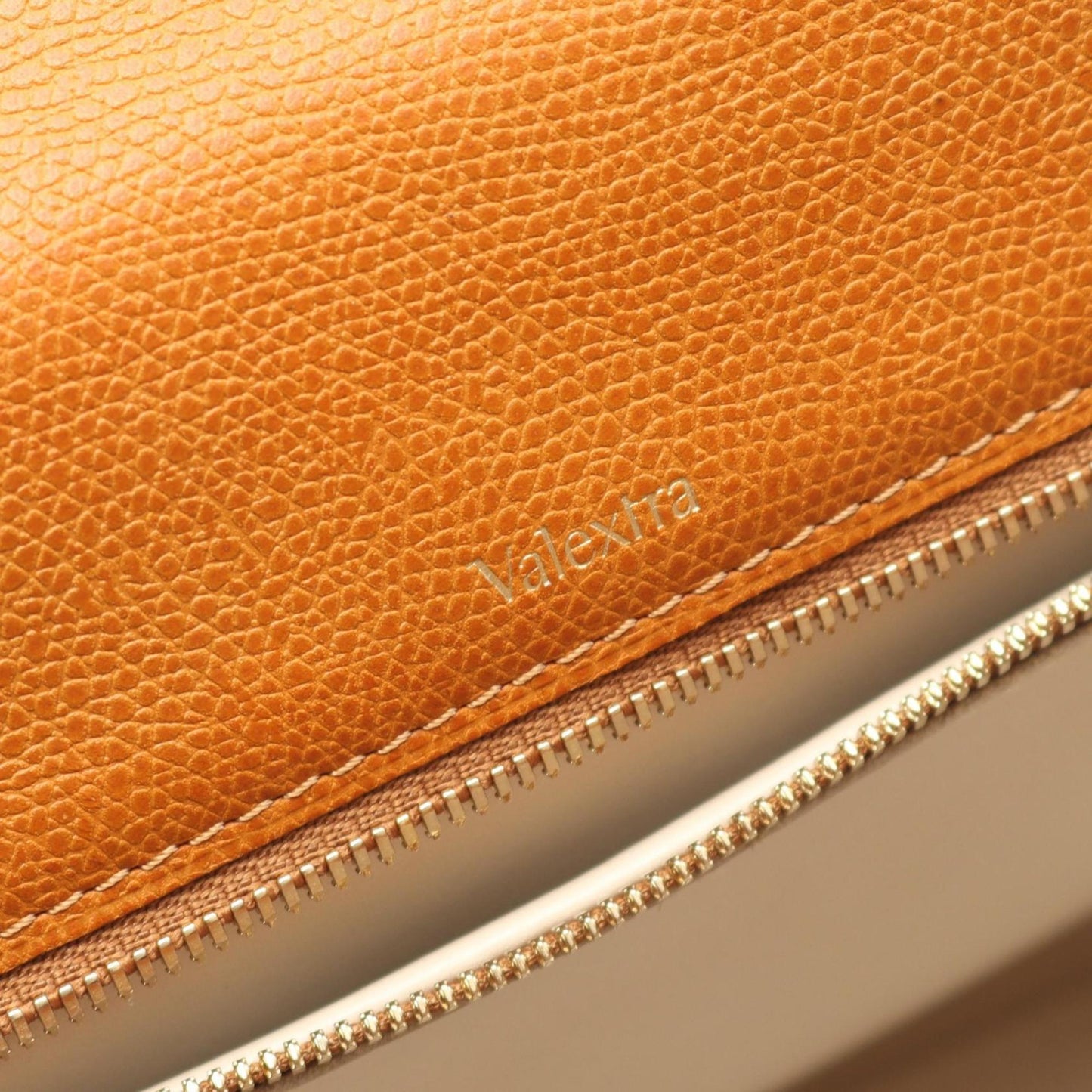 Valextra Medium Iside Handbag, Women's Leather, Brown, V5E56