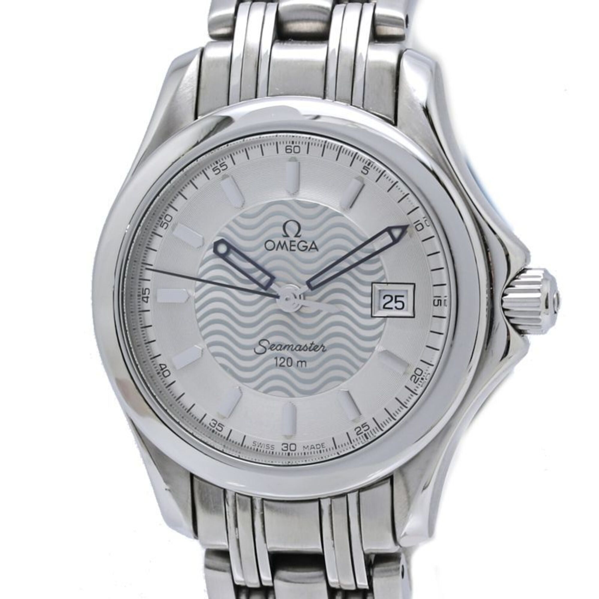 OMEGA Seamaster 120m 2571.31.00 Women's Watch Stainless Steel 40565 — Very Good