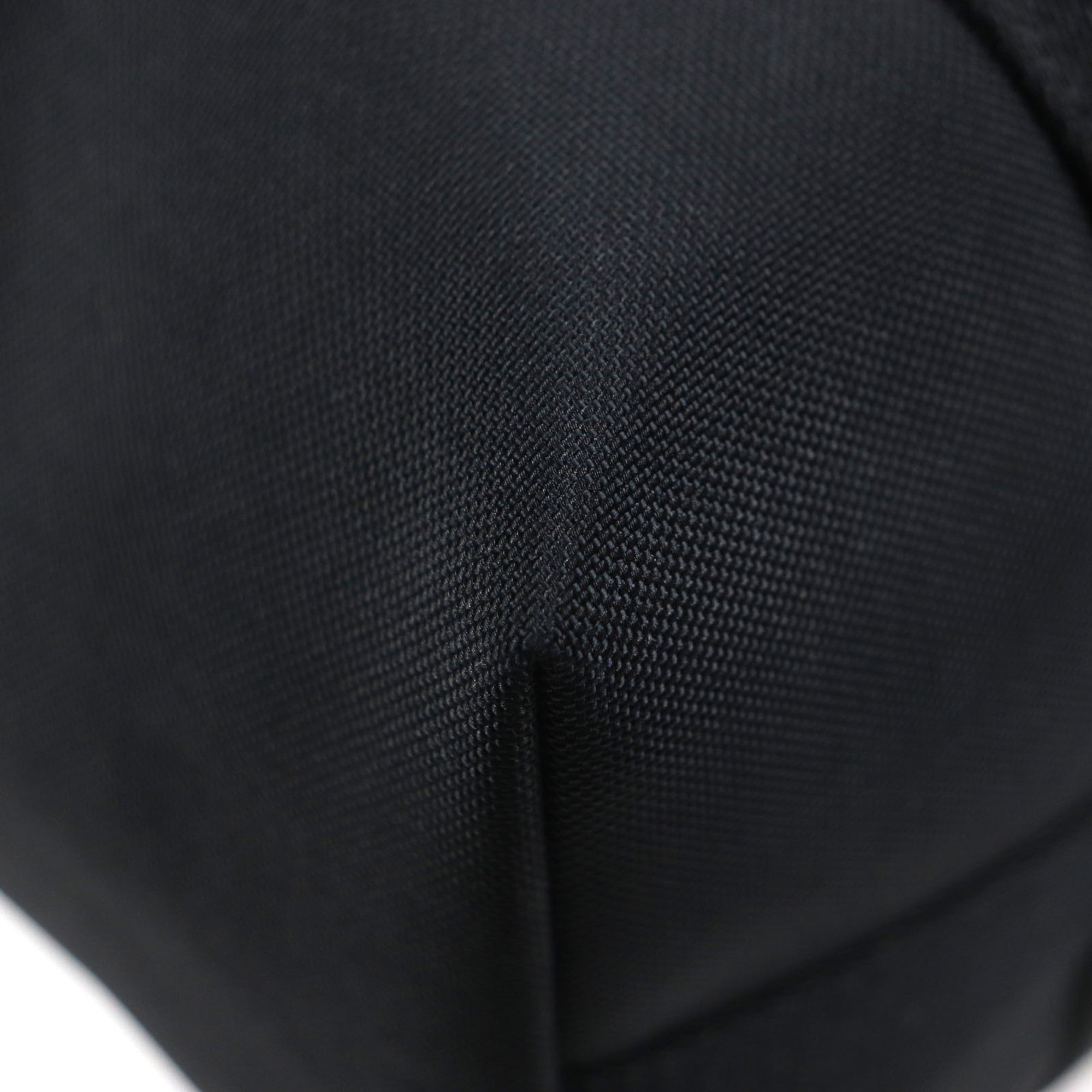 CELINE 11008 Trekking Vertical Cabas Logo Nylon Tote Bag with Pouch, Black, Dust Bag, Made in Italy, Men's — Like New