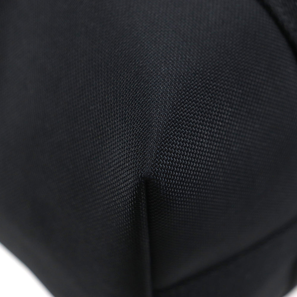 CELINE 11008 Trekking Vertical Cabas Logo Nylon Tote Bag with Pouch, Black, Dust Bag, Made in Italy, Men's — Like New