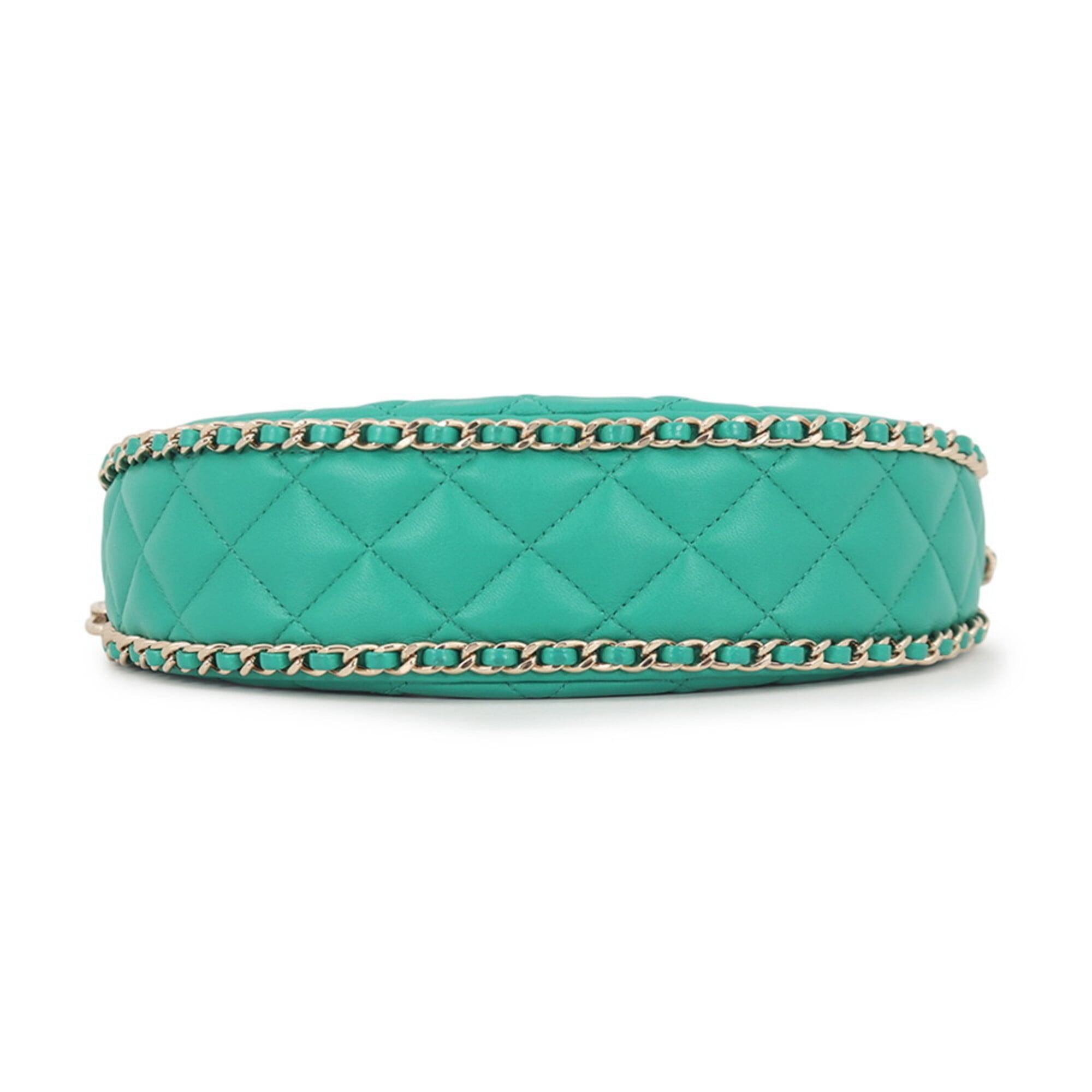 Chanel Chain Shoulder Bag Matelassé Small Hobo Coco Mark Lambskin AS3917 CHANEL Handbag Women's — Like New