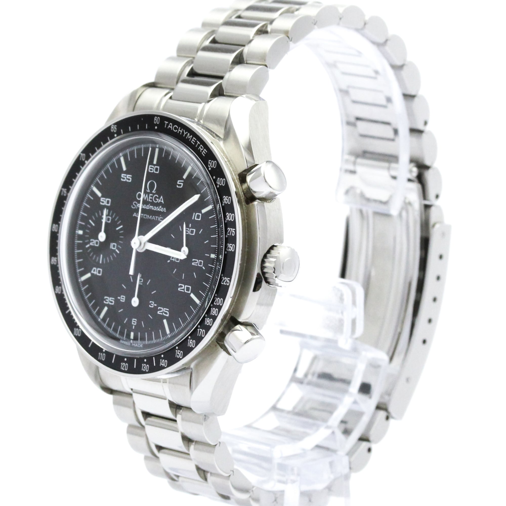 OMEGA Speedmaster Automatic Steel Mens Watch 3510.50 Polished — Very Good