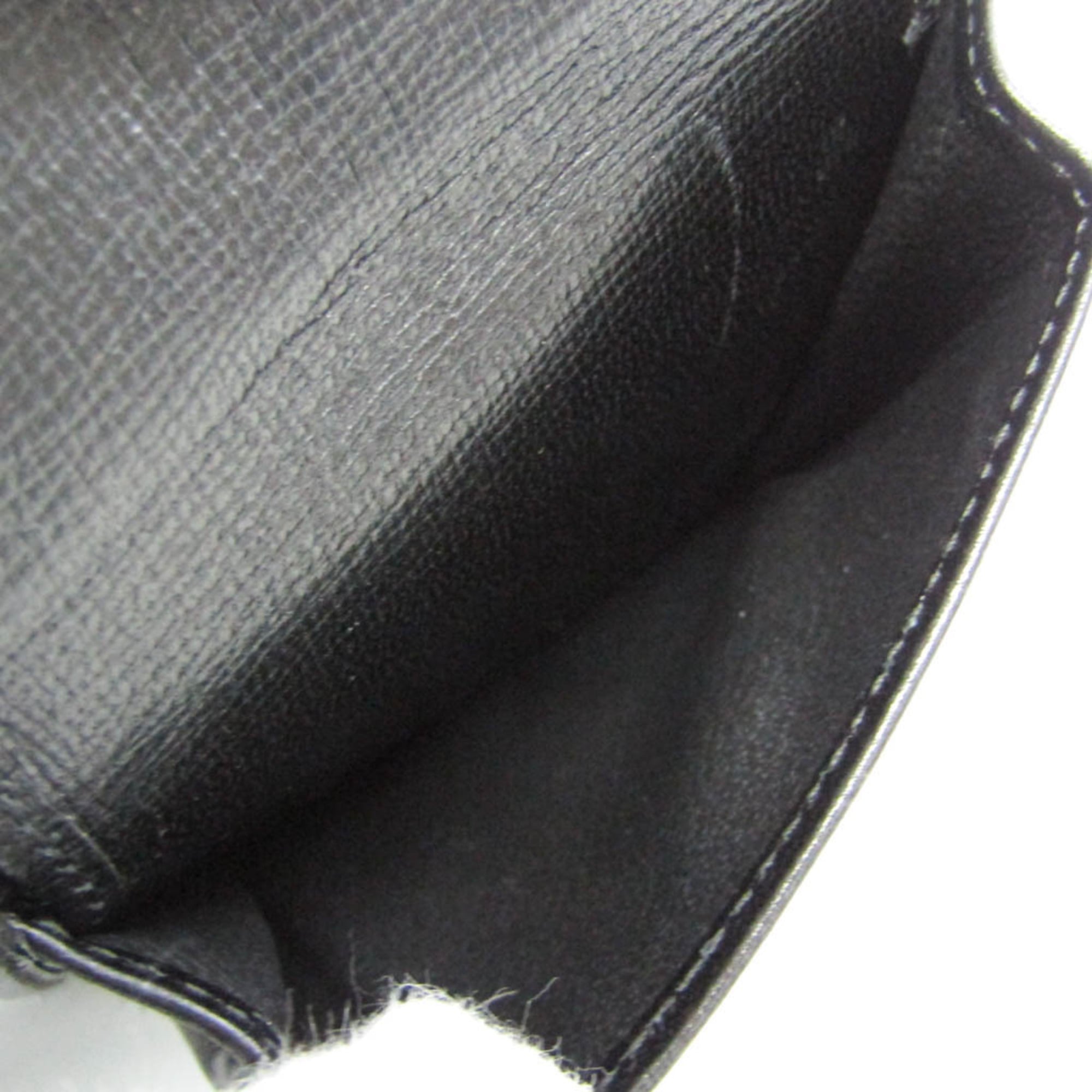 Gucci 120949 Men's Leather Wallet (bi-fold) Black