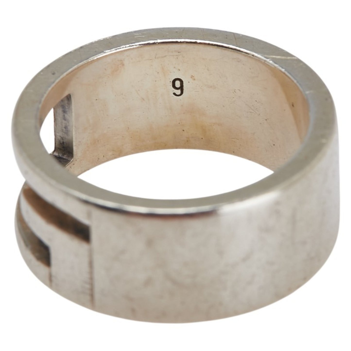 Gucci Branded G Ring #9 SV925 Silver Women's GUCCI