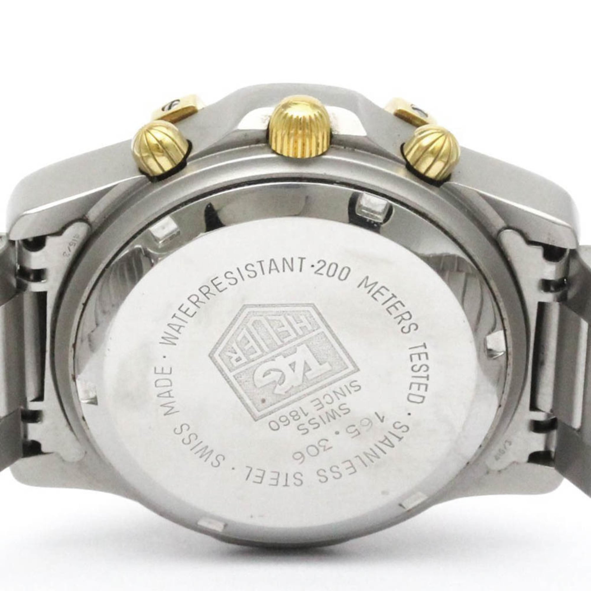 TAG HEUER 2000 Chronograph Gold Plated Steel Automatic Mens Watch 165.306 — Good