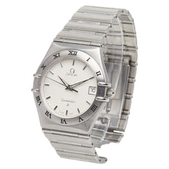 Omega Constellation Watch 1512.30 Swiss Quartz White Dial Stainless Steel Men's OMEGA — Good