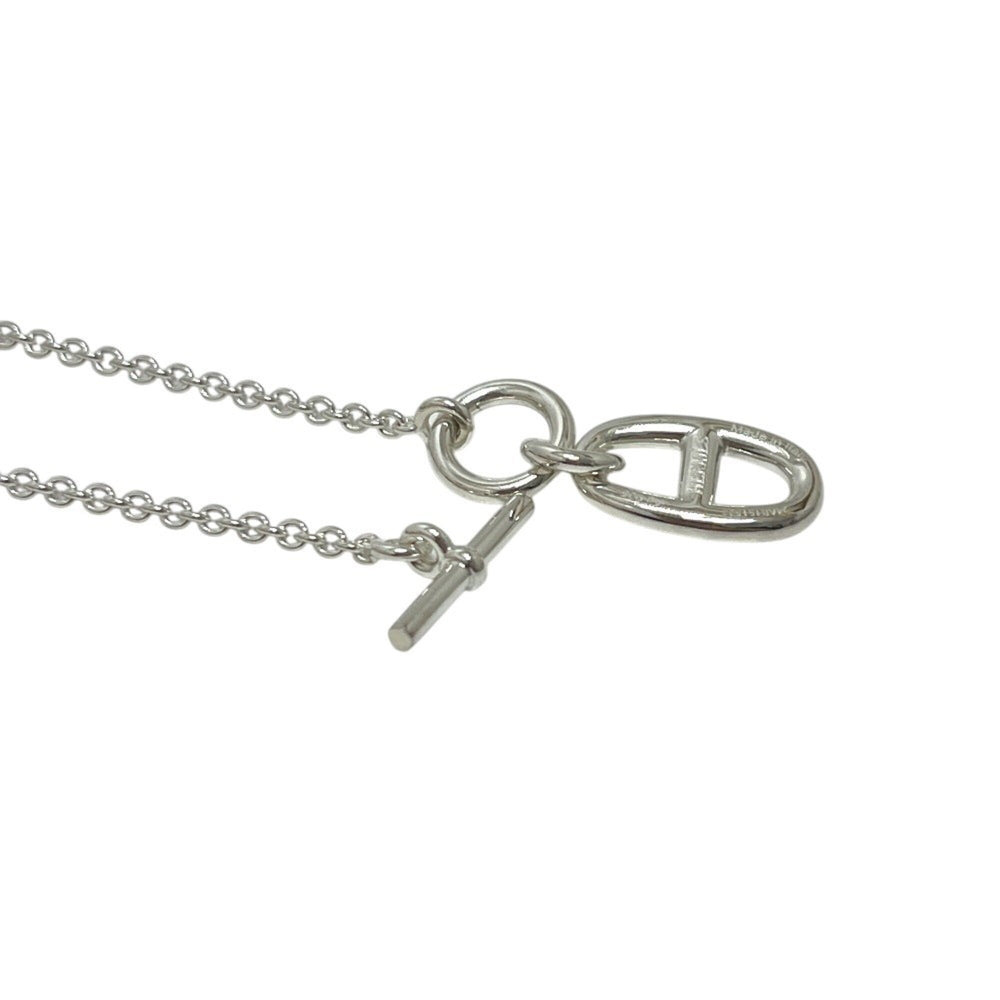 HERMES H10414B Chaine d'Ancre Amulet Accessory Necklace SV925 Men's Women's Silver — New