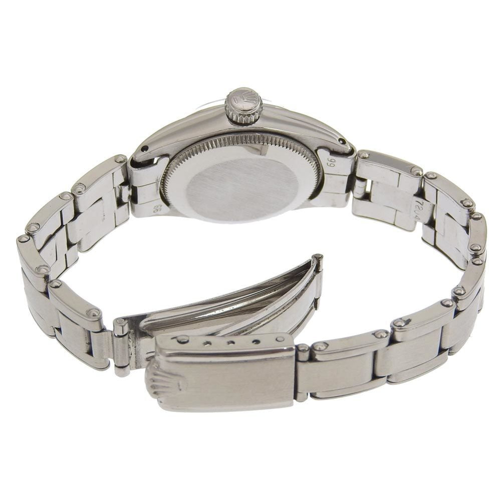 Rolex ROLEX Oyster Perpetual Watch Thunderbird Bezel 6623 Stainless Steel 1965 Automatic Silver Dial perpetual Ladies — Good