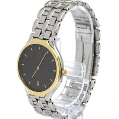 OMEGA De Ville Symbol K18 Gold Steel Quartz Mens Watch 196.0316 Polished — Very Good