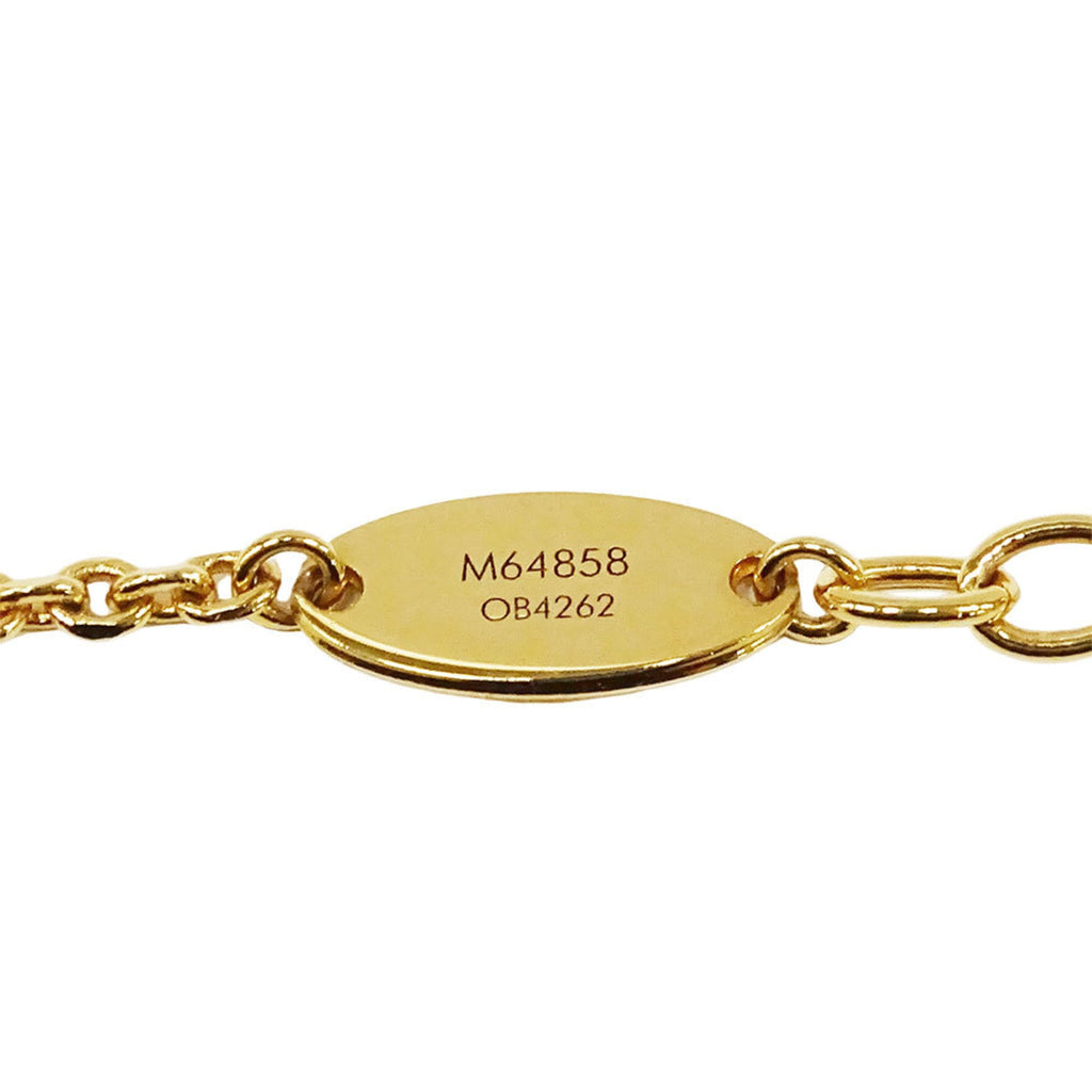Louis Vuitton Blooming Gold Bracelet, M64858, Women's, Chain Accessory