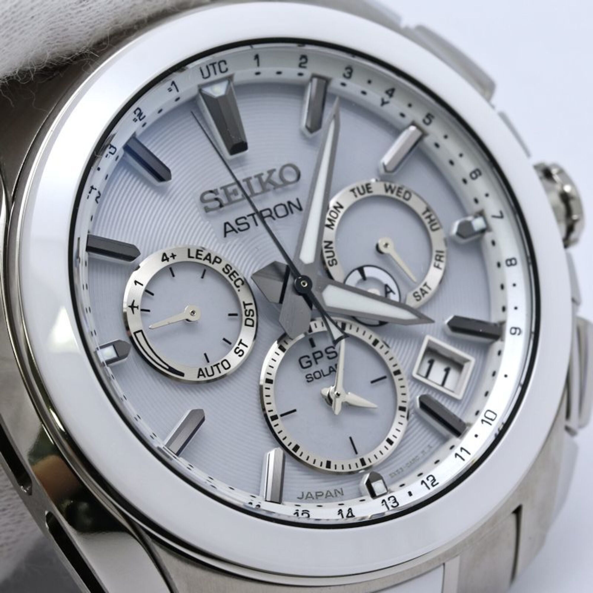 SEIKO Astron SBXC057 5X53-OAXO Men's Watch, Ceramic x Titanium, 40538 — Very Good