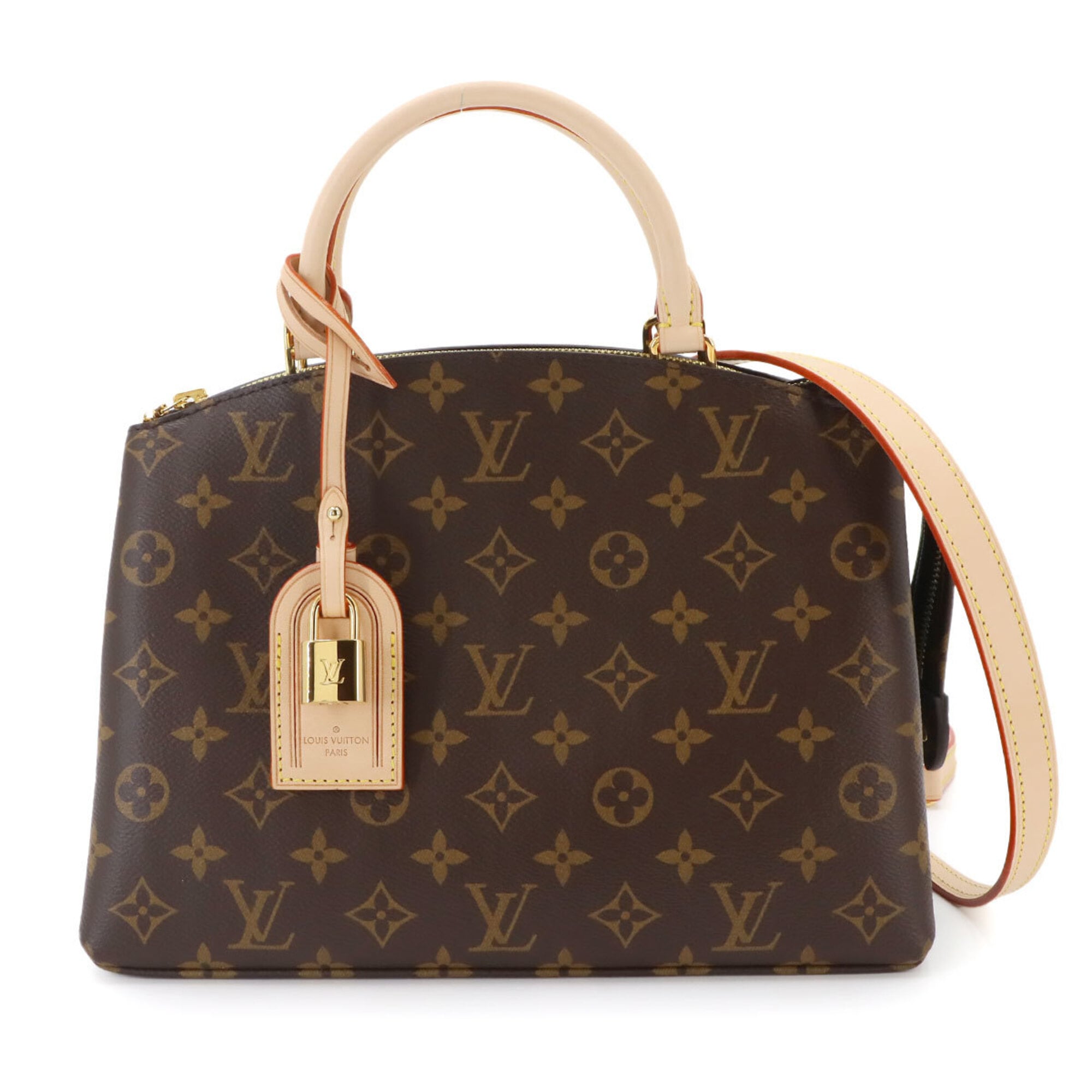 Louis Vuitton Petit Palais PM Monogram 2-way Hand/Shoulder Handbag Brown M45900 RFID — New - Store Return