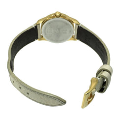 Gucci G Timeless Ladies Watch YA126580 126.5 Gold Plated White Shima Dial — Good
