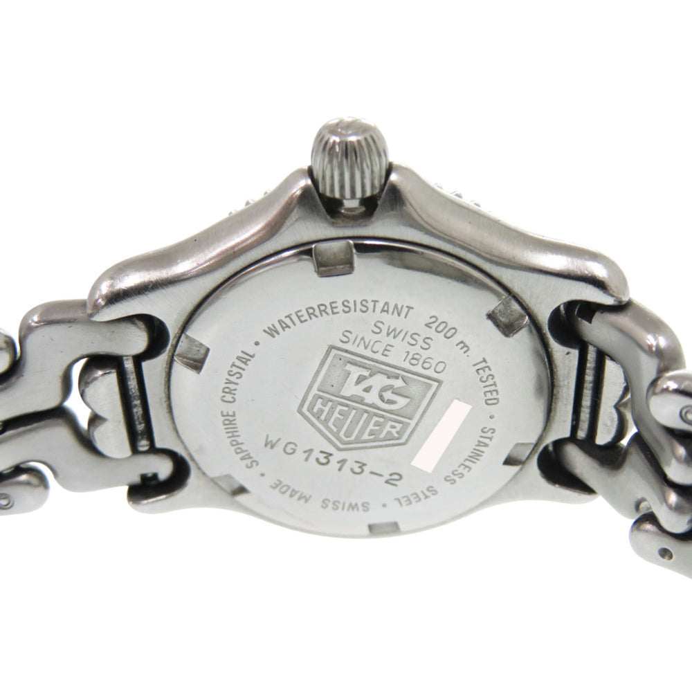 TAG Heuer Cell Date WG1313-2 Stainless Steel Gray Quartz Watch 0667TAG HEUER — Good