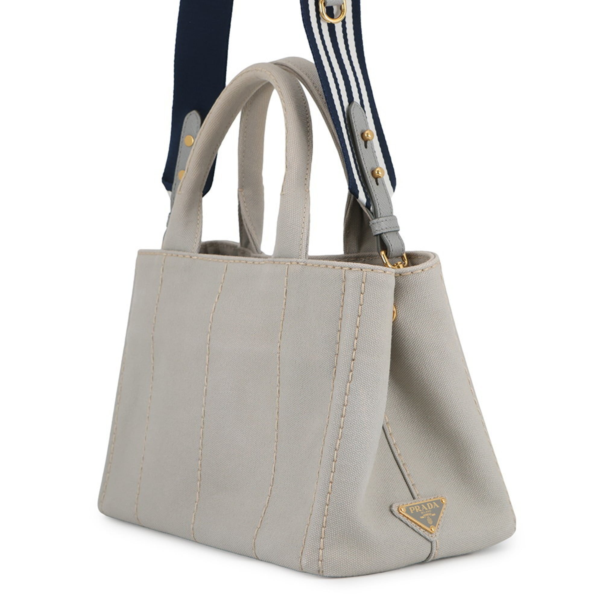 Prada Canapa Canvas Tote Bag 1BG439 PRADA 2-way