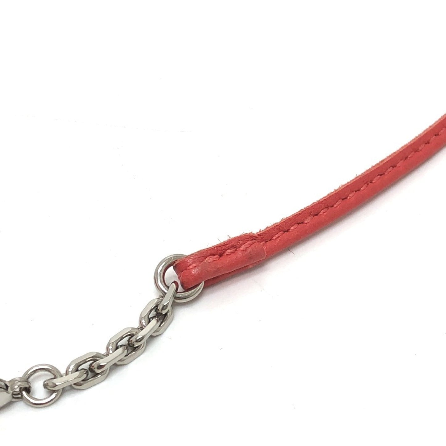 HERMES Carmencita Petite Pompon 17 Tassel Chain Charm by Anjo Miro, Women's, Rose Jaipur Pink