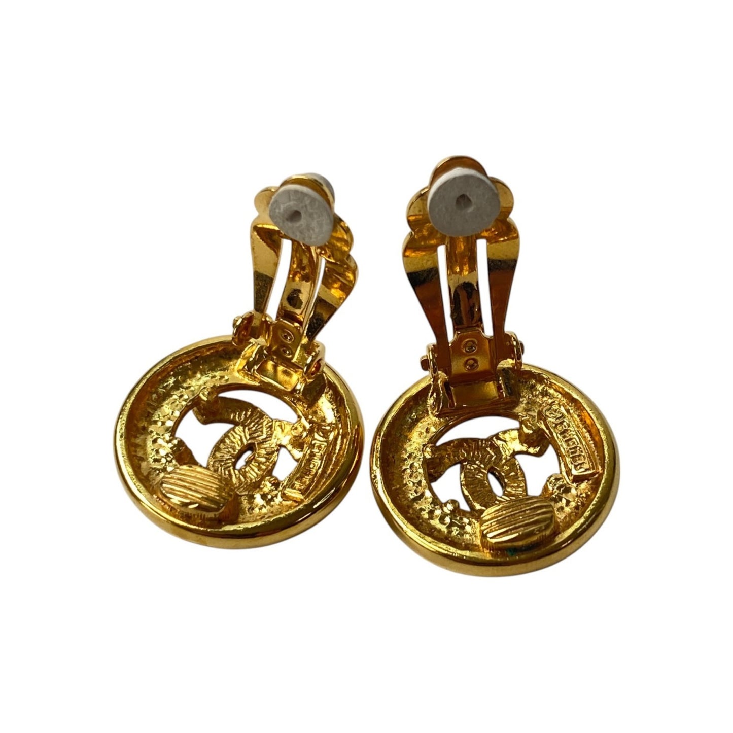 CHANEL Women's Coco Mark Earrings Gold