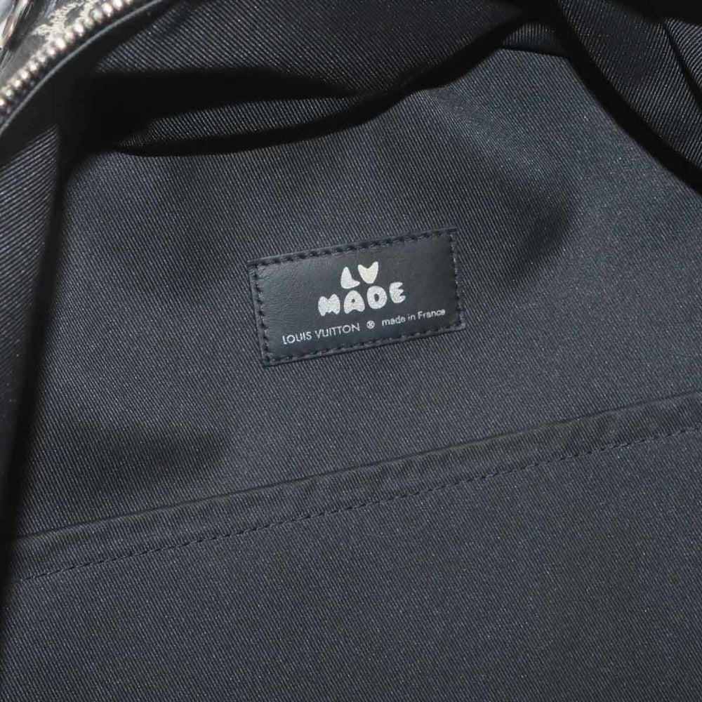 Louis Vuitton LV Squared Multipocket Backpack Monogram Denim Leather Noir M45973 RFID — Like New