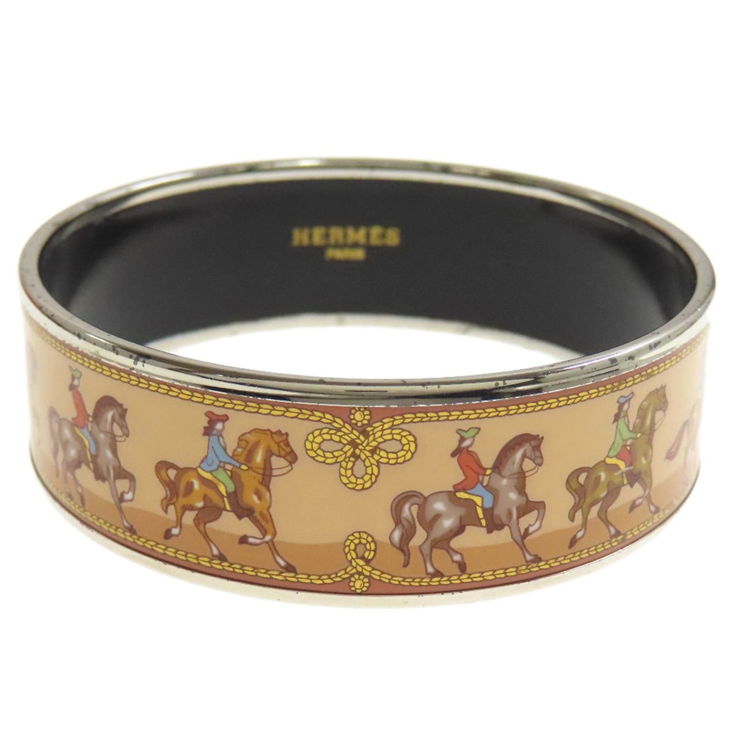Hermes enamel GM bracelet for women HERMES