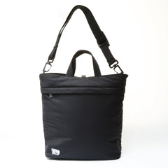 Burberry 2-way Nylon Shield Shopping Tote Bag, Black, WS25782 — Like New