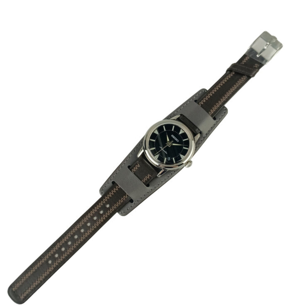 SEIKO Prospex Alpinist Reissue Design Watch, Limited Edition of 1959 Pieces, 6L35-00E0 SJE085, Black Dial, Stainless Steel, Leather Strap, Men's Watch — New - Store Return