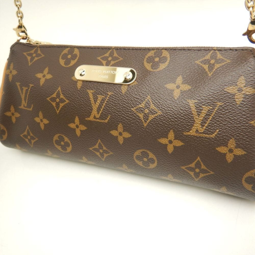 LOUIS VUITTON Louis Vuitton Monogram Eva M13567 Shoulder Bag Brown Women's 253882 — Like New
