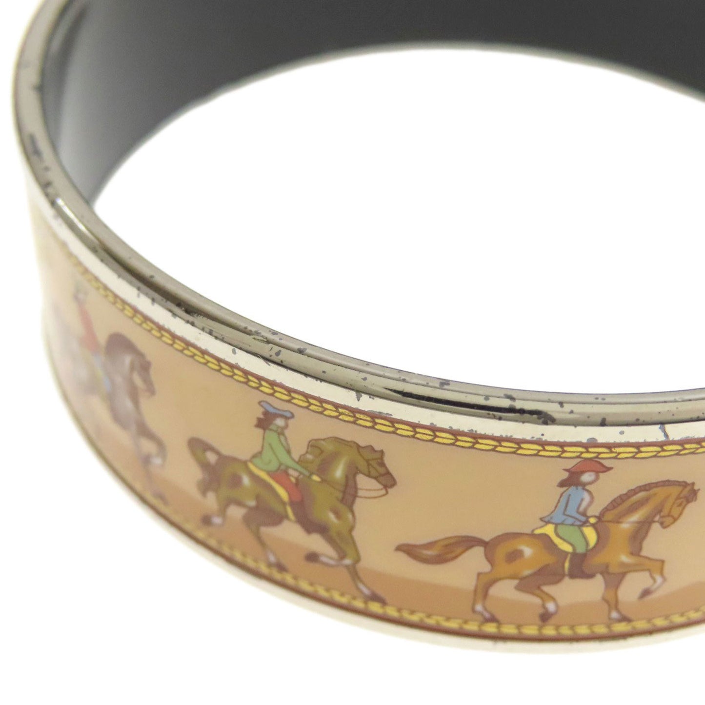 Hermes enamel GM bracelet for women HERMES