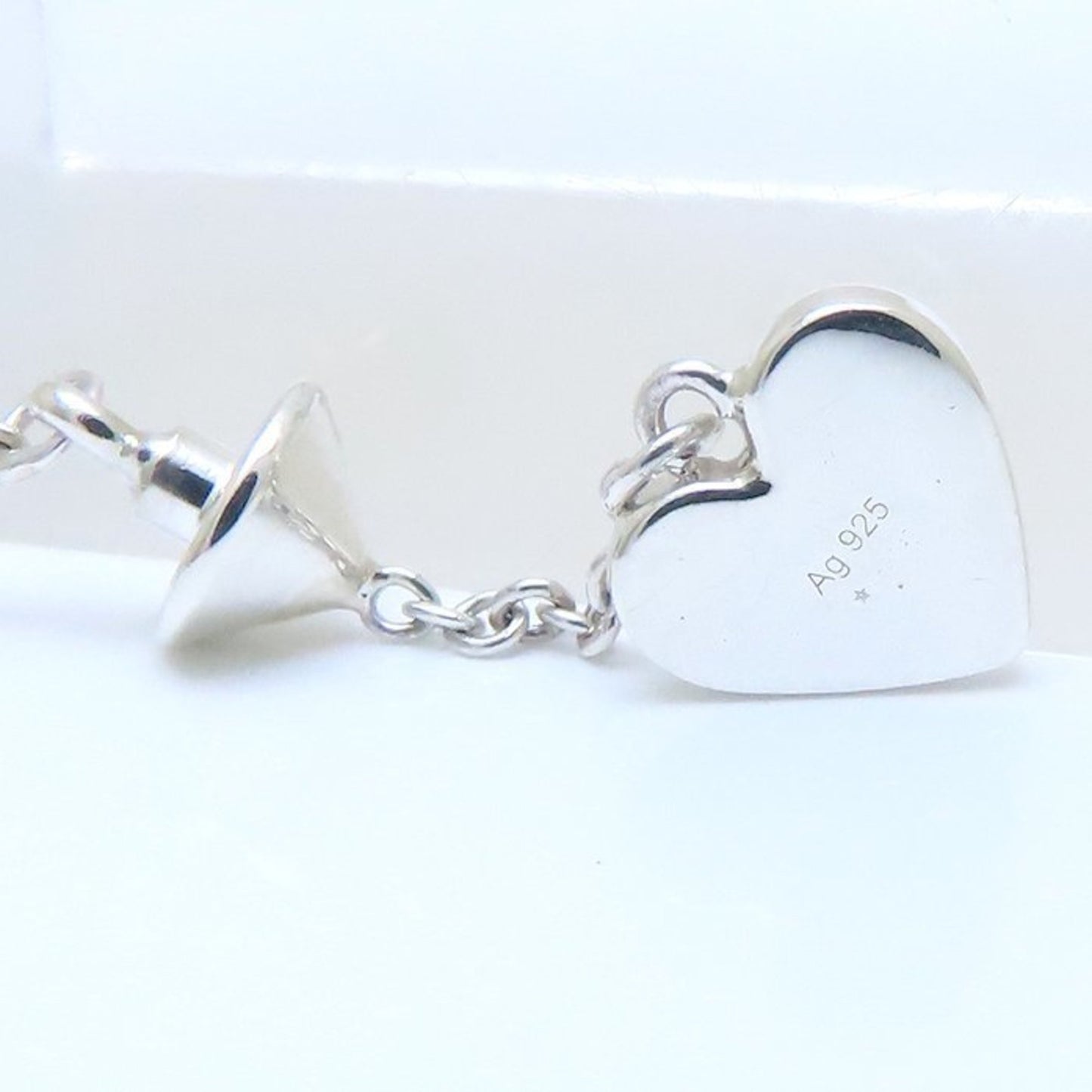 GUCCI Blind for Love Bracelet with Cubic Zirconia #17 and Silver 925 294065