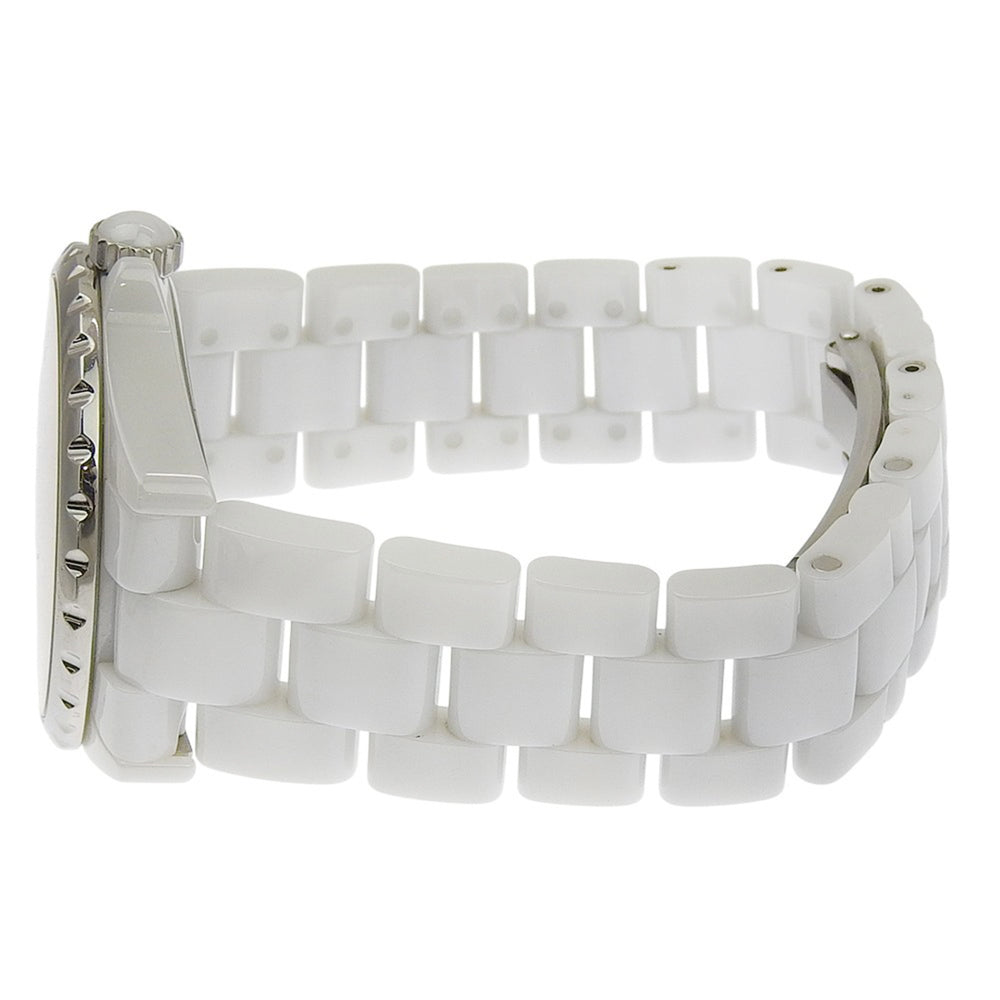 CHANEL J12 Watch, 11 Diamonds, Cal. 2895-2, H4345, White Ceramic with Automatic, Small Seconds, Dial, J12, Boys — Very Good