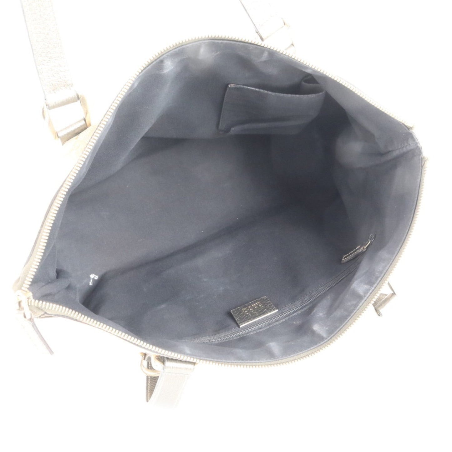 Gucci GG Canvas Abbey 141470 Leather Tote Bag Shoulder Handbag Women's