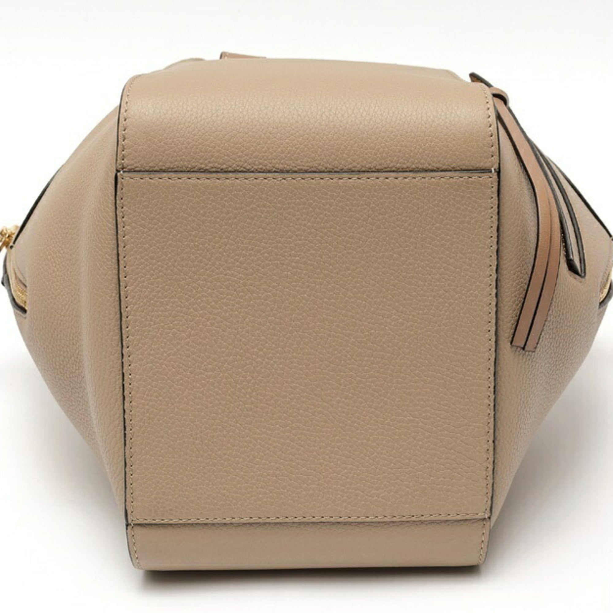 LOEWE Hammock Bag Compact A538H13X03 in Calfskin Sand (Greige) — Like New