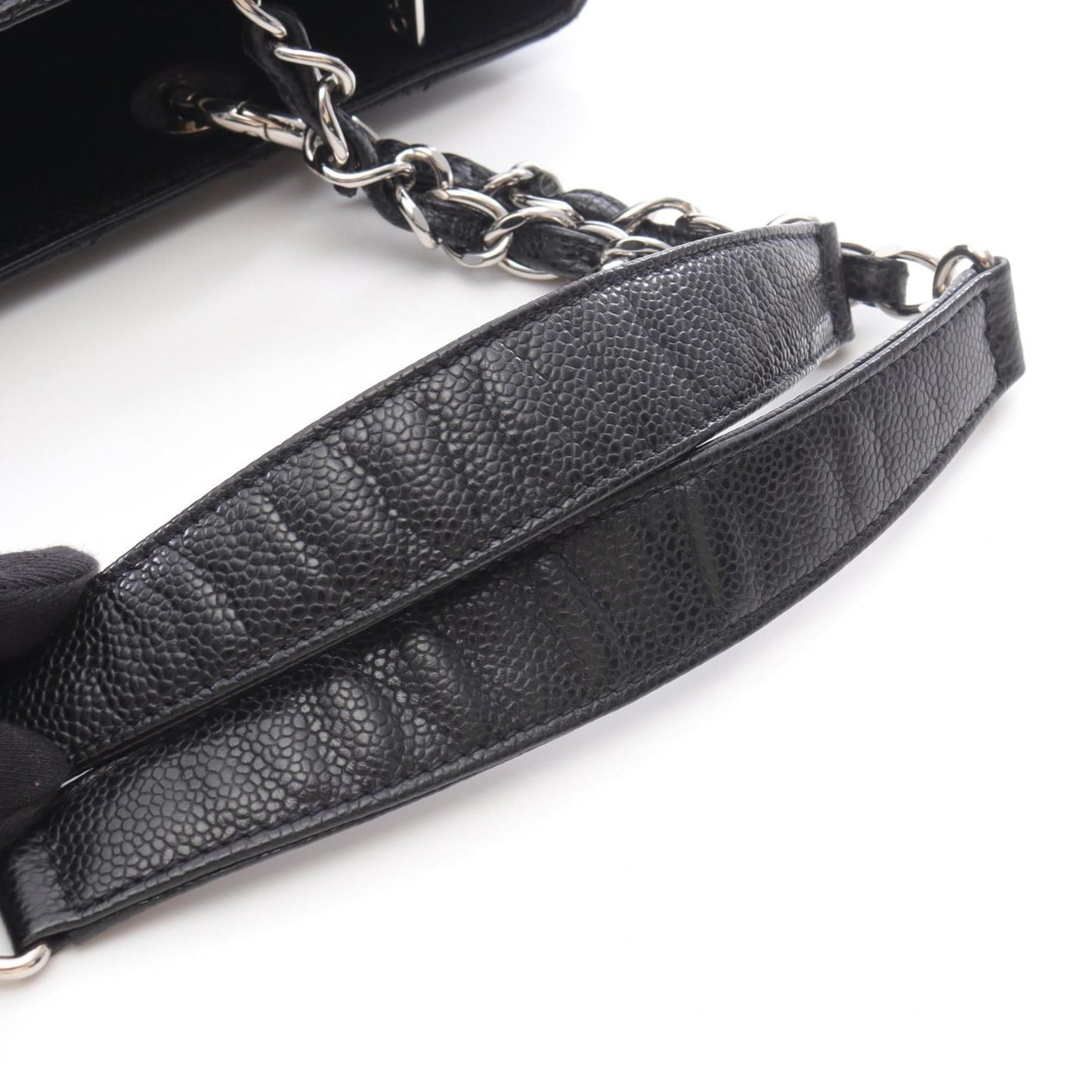 CHANEL Matelasse Grand Shopping GST Tote Bag in Calfskin Leather (Black) for Women (A50995)