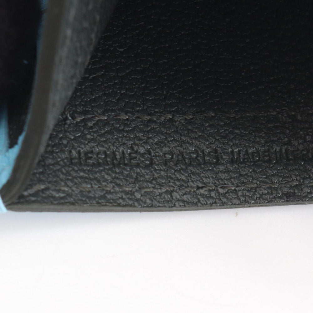 Hermes Rodeo Robeocool PM Charm Accessory Leather Agneau Milo Veau Swift Women's Black/Blue — New - Store Return