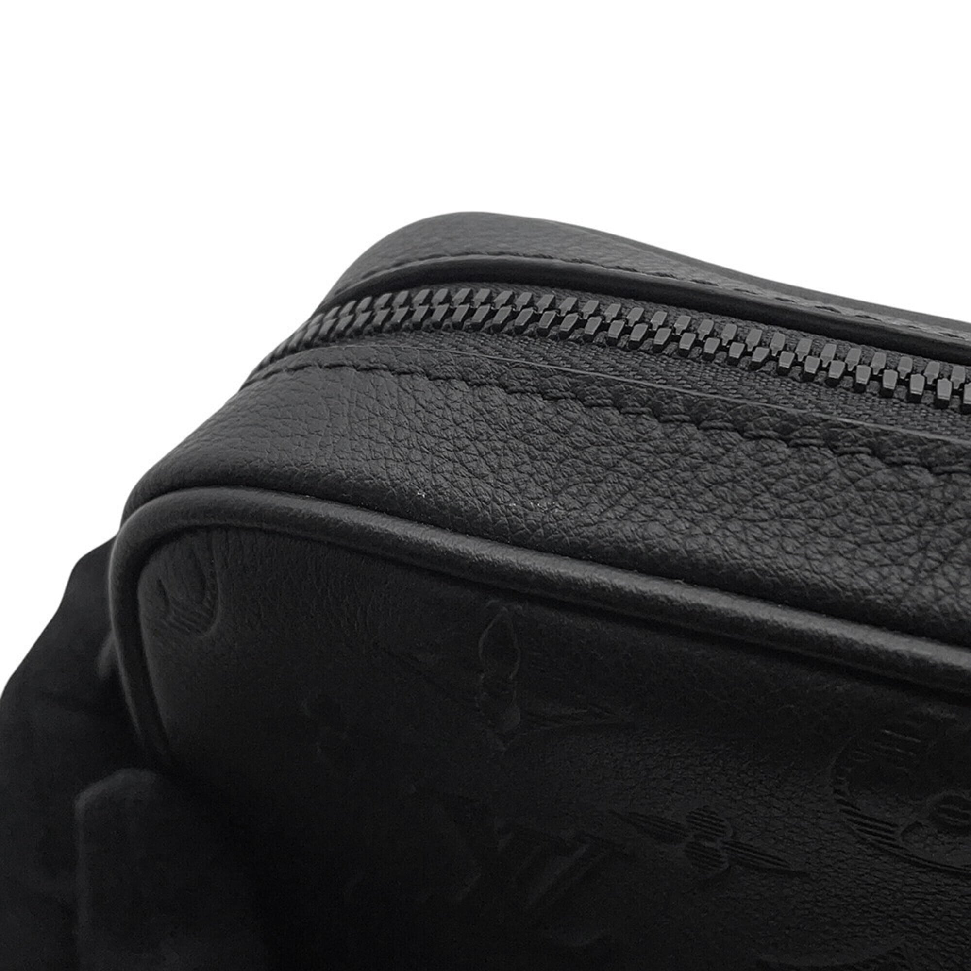 Louis Vuitton Monogram Shadow Trio Shoulder Bag M26713 LOUIS VUITTON Black Handbag for Men — Like New