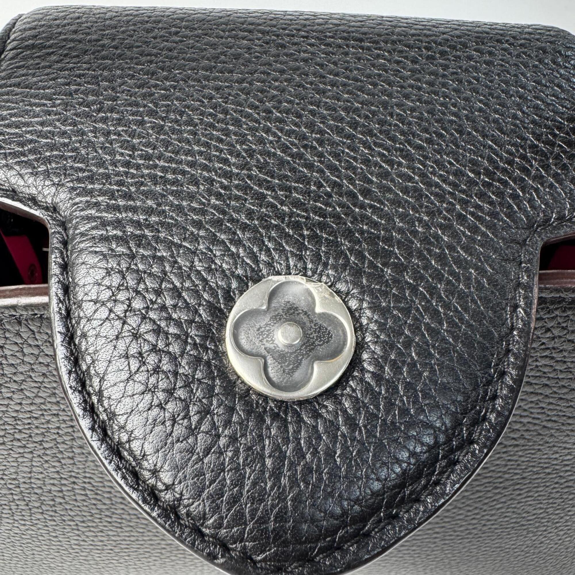 Louis Vuitton Capucines BB M94586 AH2164 2-way Shoulder Bag/Handbag, Black, Crossbody, Women's — Like New