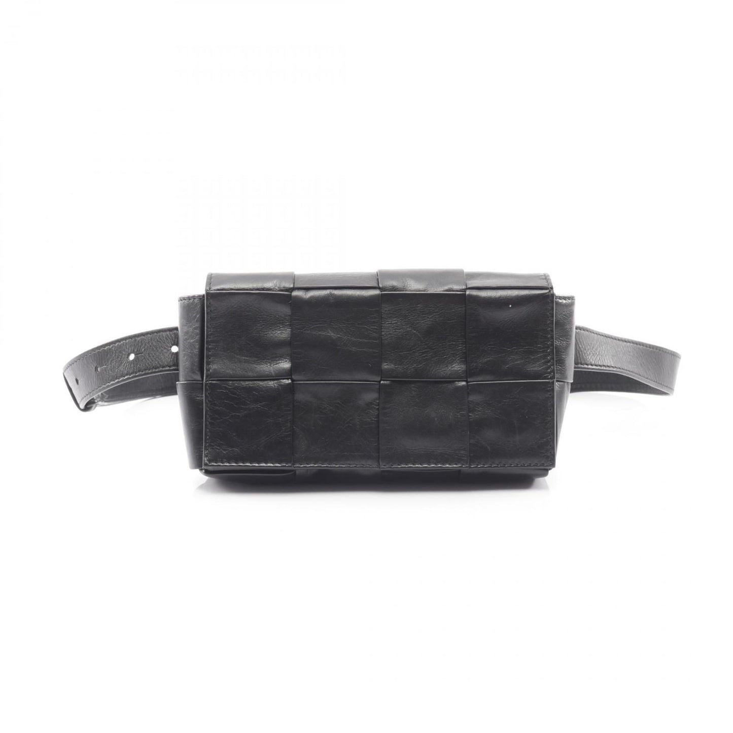 Bottega Veneta Cassette Belt Bag, Waist Body Leather, Men's, Black, 651053