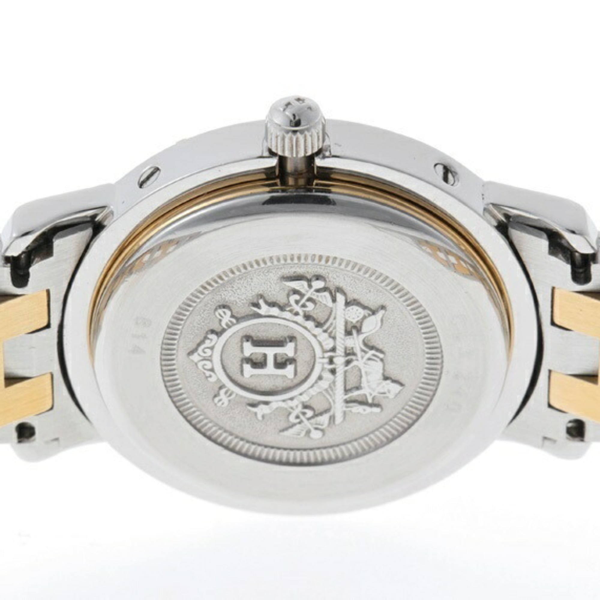 Hermes Clipper CL3.240.130.3-22 Beige Quartz Watch — Good
