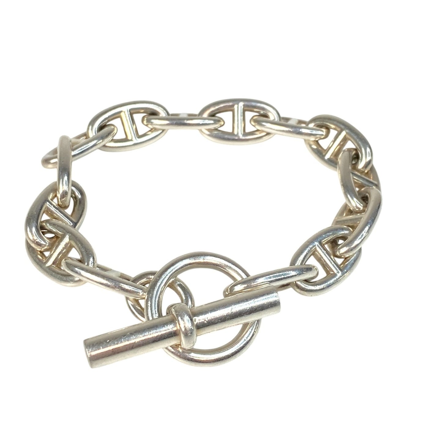 Hermes Hermès Women's Chaine d'Ancre GM 14-link Bracelet in Silver