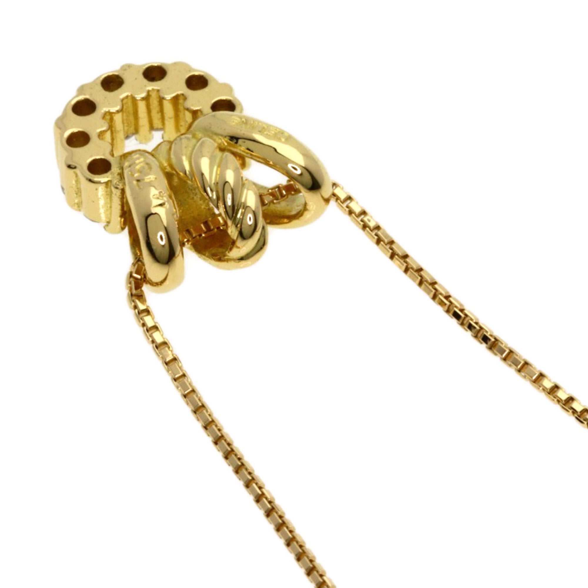 Celine Diamond Necklace in 18K Yellow Gold for Women