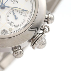 Cartier Pasha C Chronograph W31039M7 Stainless Steel Automatic Watch — Very Good