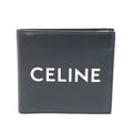 CELINE 10C873DME logo Folded wallet Black