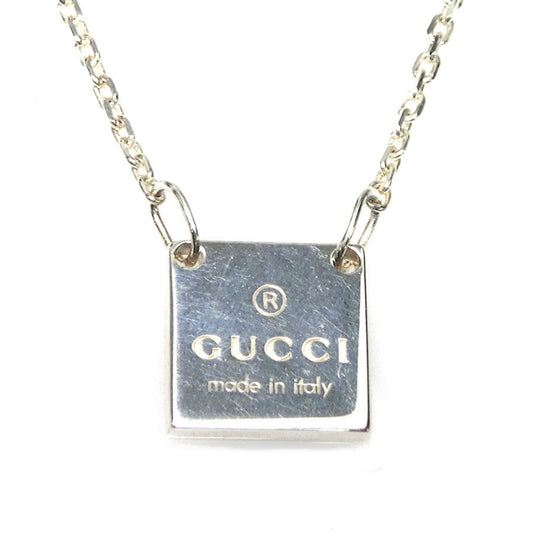 GUCCI Necklace Silver 925 Women's e60550a