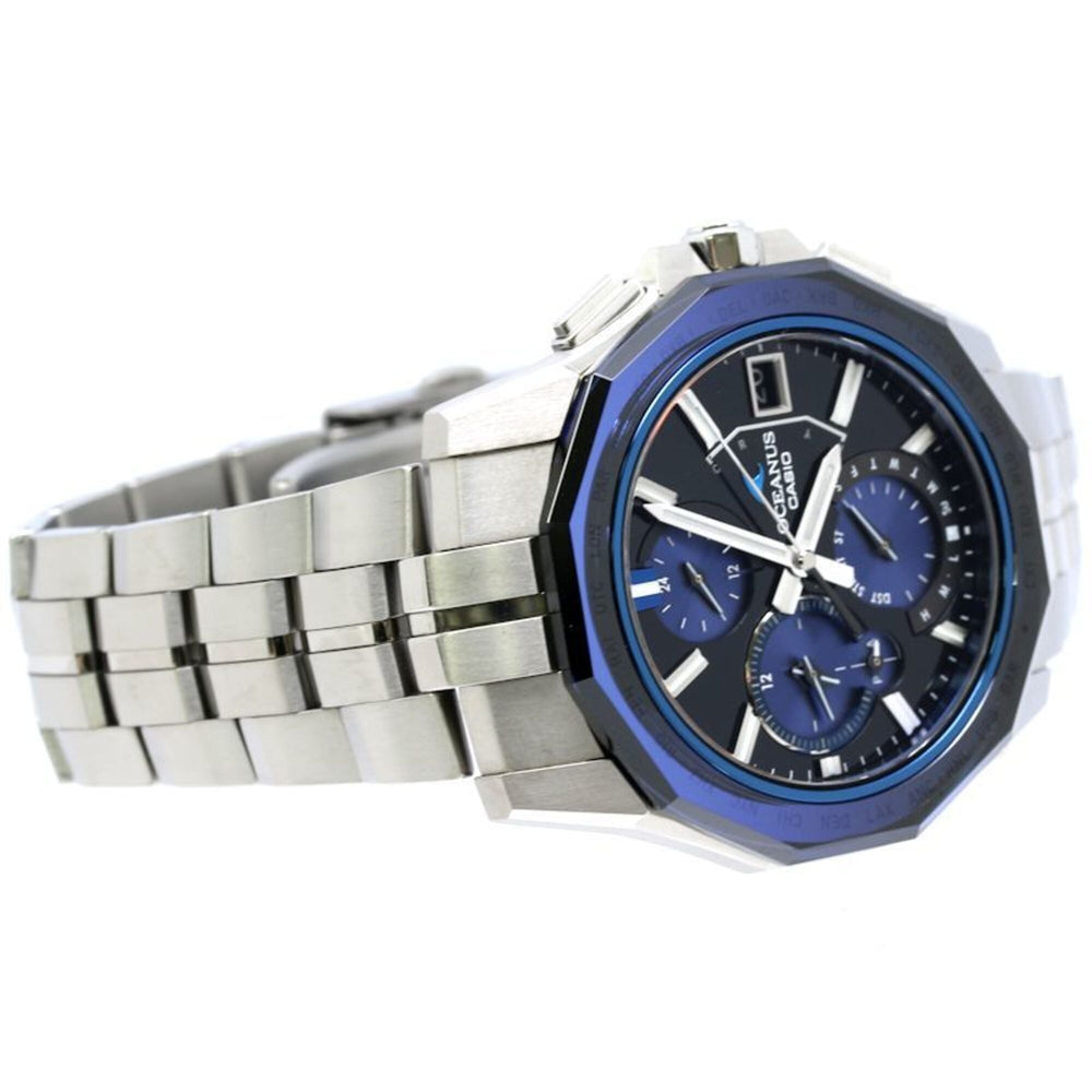 CASIO Oceanus Manta Date OCW-S6000-1AJF Men's Titanium Watch 40484 — Very Good