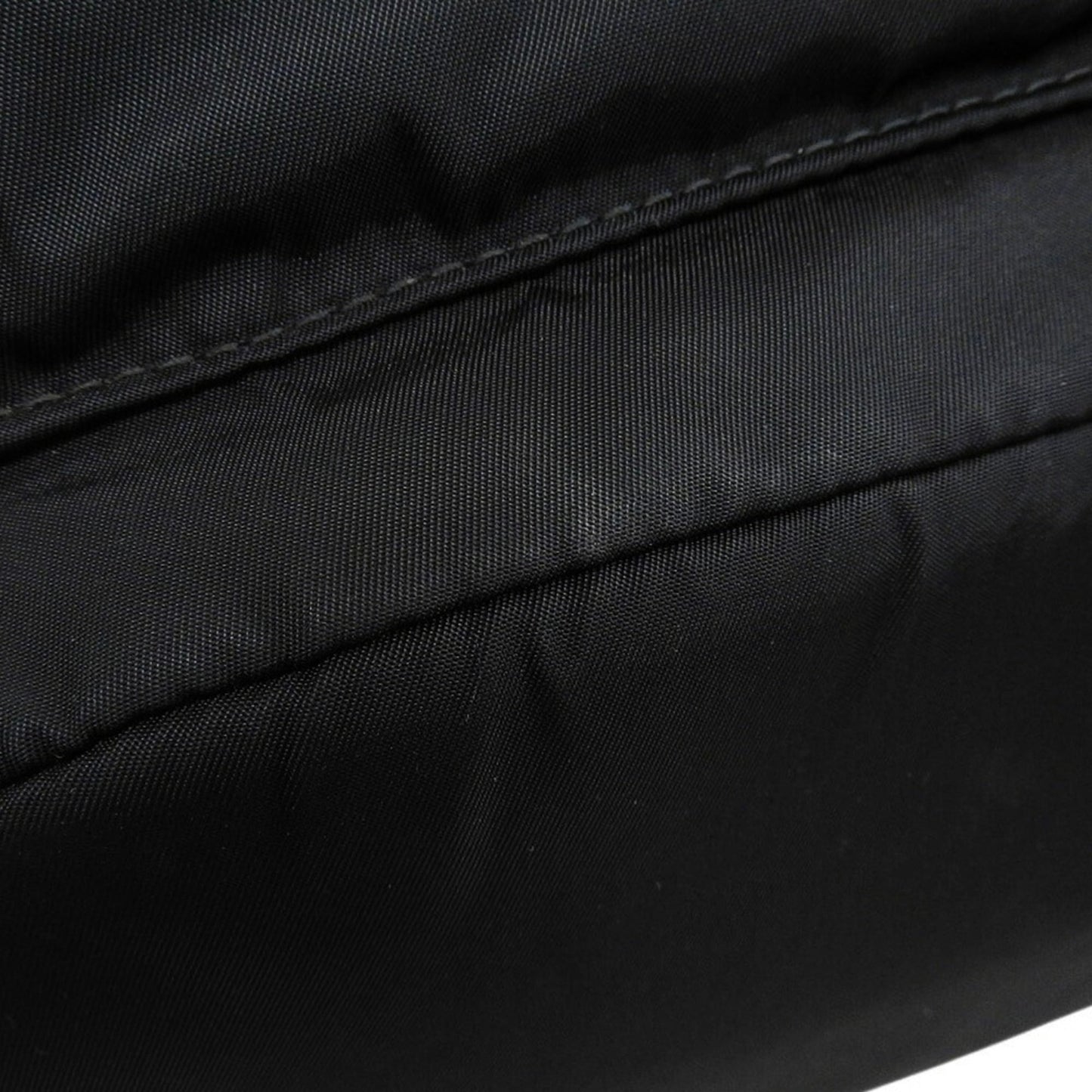 Prada 2VZ034 Backpack in Black Nylon with Triangular Plate