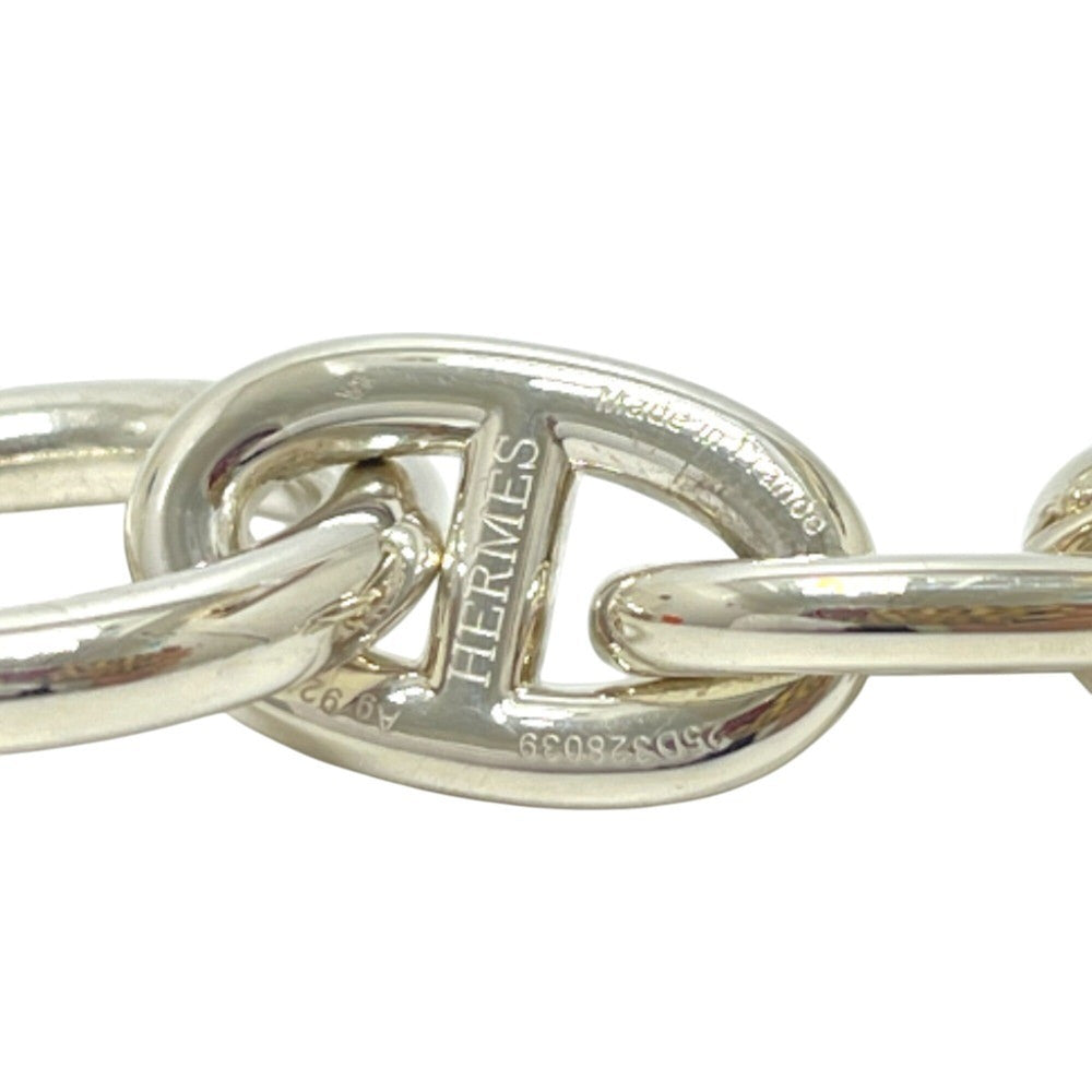 HERMES H101995B Chaine d'Ancre TGM 12-link bracelet SV925 men's silver — New