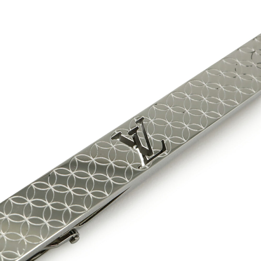 LOUIS VUITTON Louis Vuitton Pance Cravate Champs-Elysees Tie Clip, Silver, M65042 — Like New