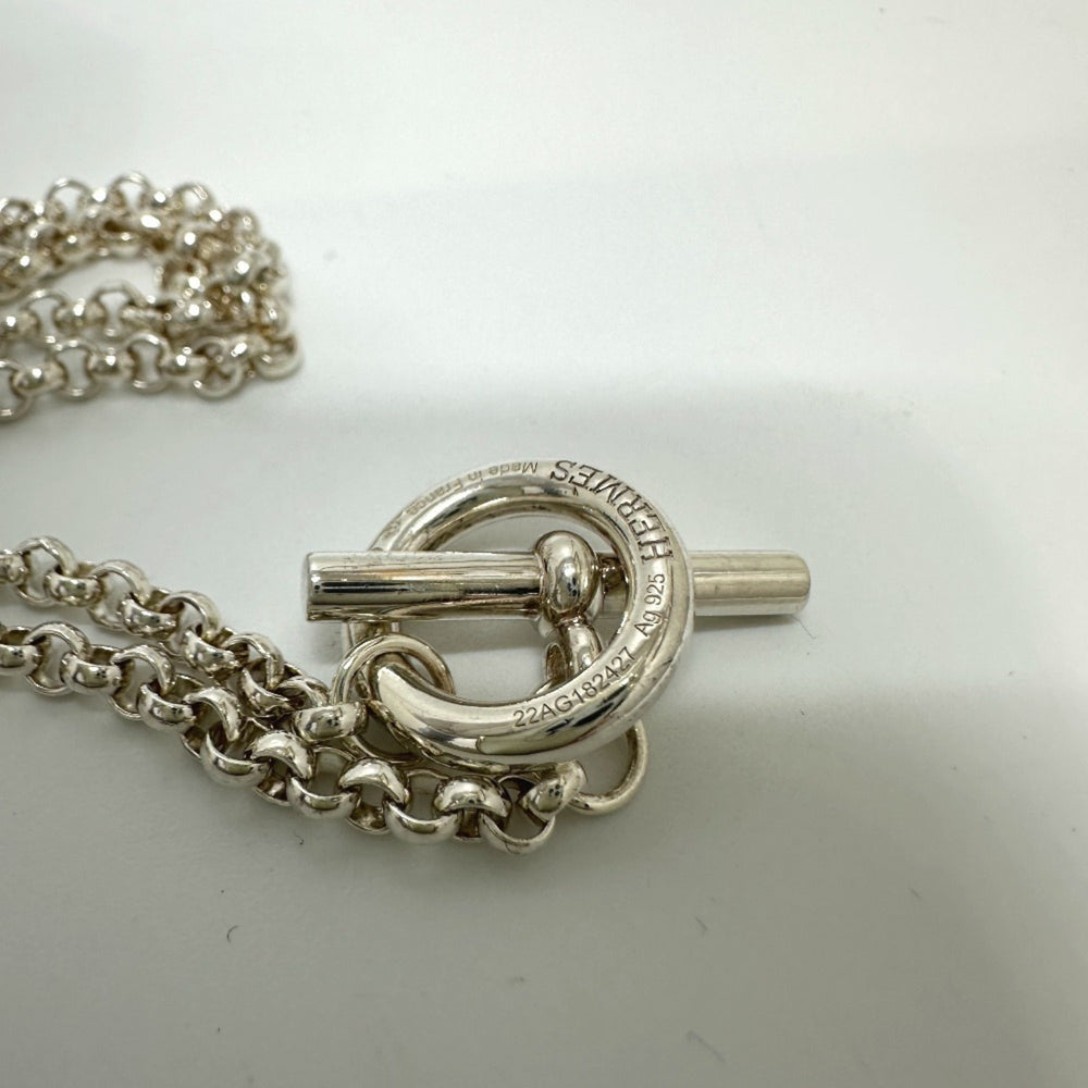 HERMES Hermes Angenera Necklace SV925 Women's Silver — Like New