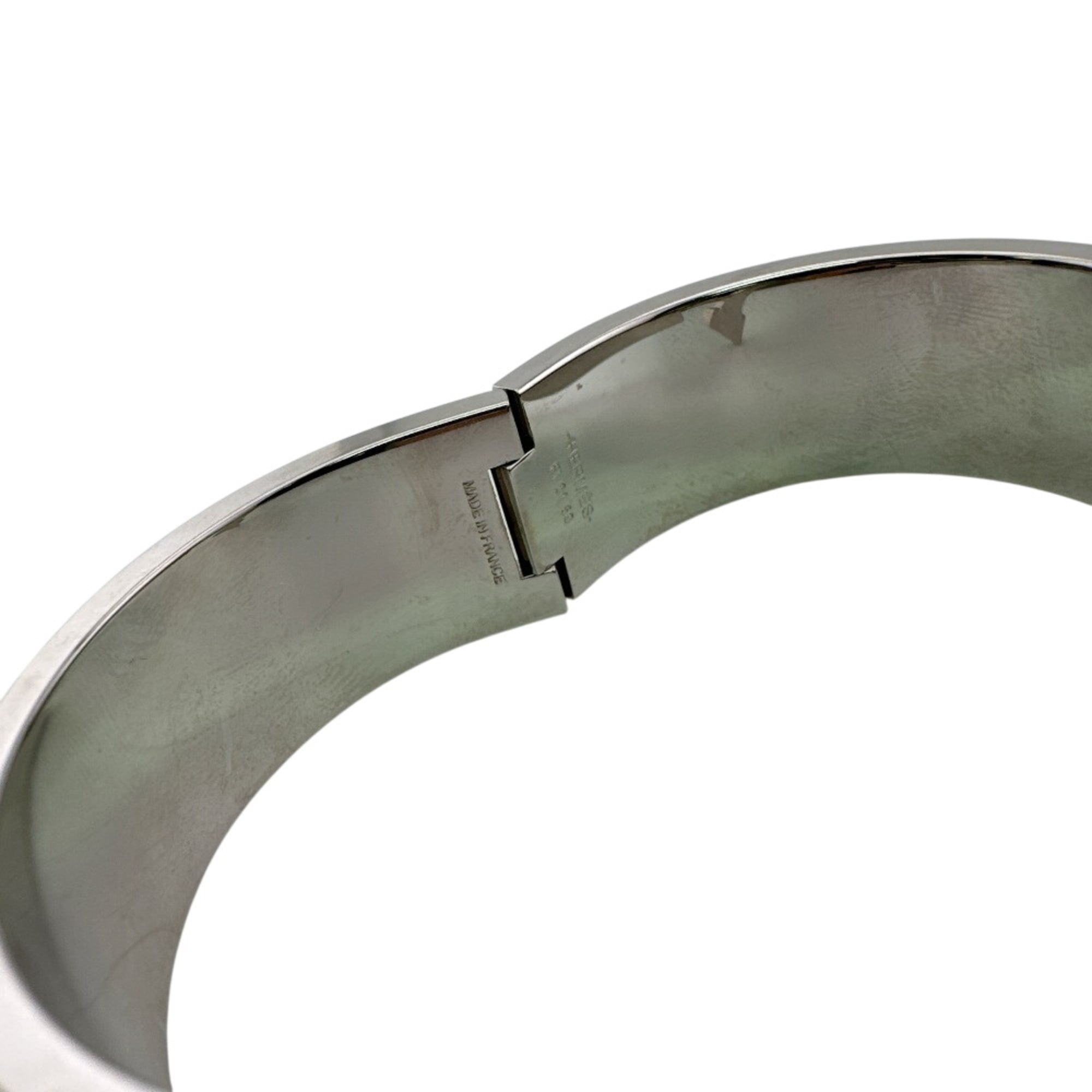 HERMES Clic Clac H GM Bracelet with H-Buckle Closure, Bangle Bracelet, Multicolor — Like New