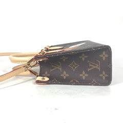 LOUIS VUITTON M13668 LV x TM On the Go BB Monogram Takashi Murakami Handbag Canvas Men's Women's Brown — New - Store Return